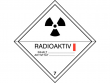 15: Gefahrgutschild Klasse 7A - Radioaktive Stoffe (Kategorie I)