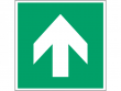 3: Richtungspfeil gerade (Rettungsschild / Erste-Hilfe-Schild gemäß ISO 7010, ASR A1.3)